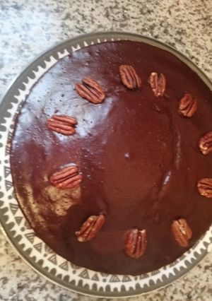 Une photo de Cake chocholat orange sanguine