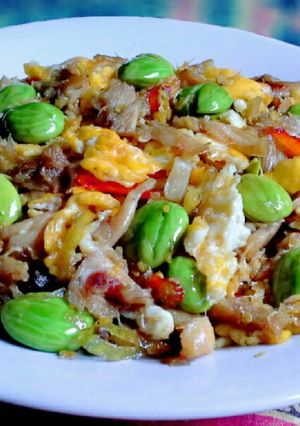 Foto resep Orak Arik Telur Ayam Petai