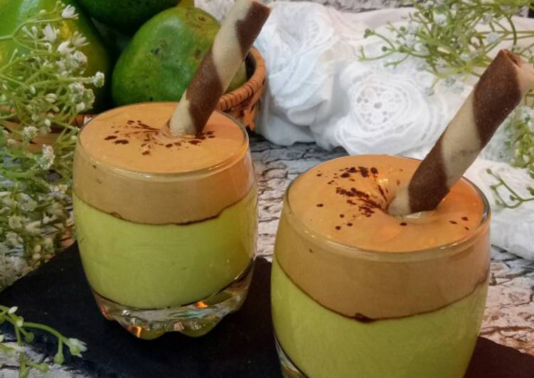 Avocado Dalgona coffee