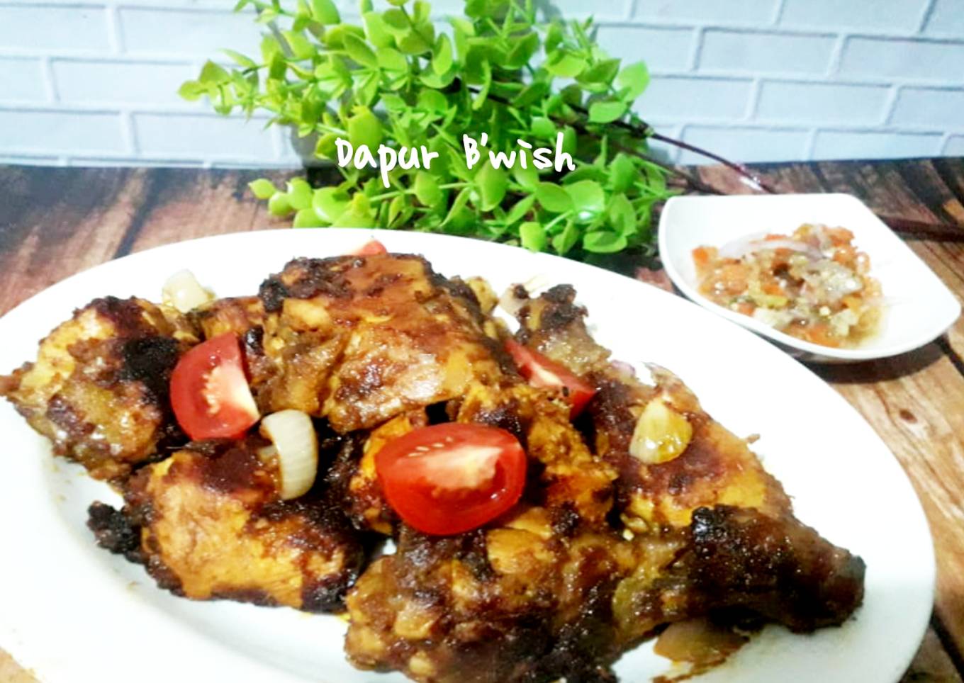 Ayam Bakar Kecap Sambal Matah