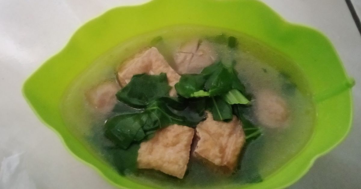 Bakso Tahu Kuah Bening