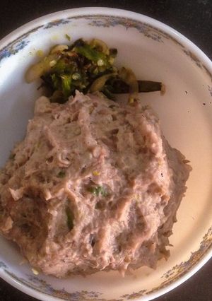 সহজ কাঁচ কলা ভর্তা রেসিপির প্রধান ছবি