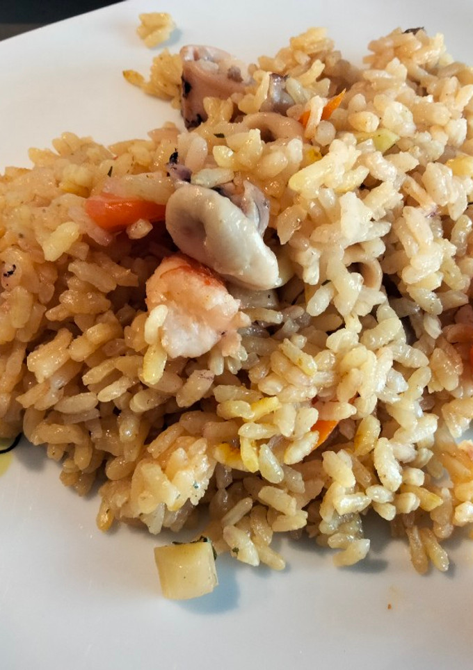 Una foto de Arroz del senyoret(señorito) fácil