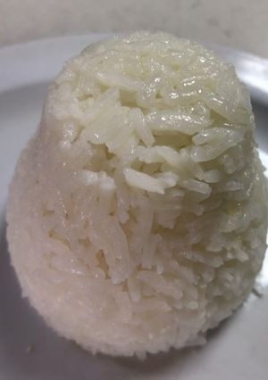 Una foto de Arroz blanco