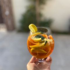 A picture of Saudi champagne.
