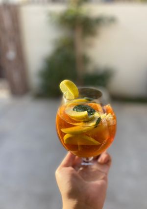 A picture of Saudi champagne.