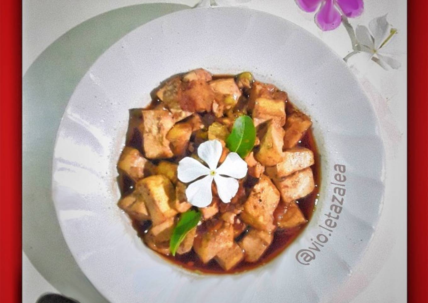 Tumis Tahu Kecap Pedas ala Violet Azalea