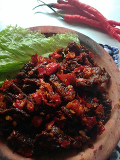 Foto resep Balado Kering Paru