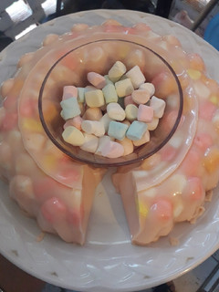 Una foto de Gelatina de malvaviscos