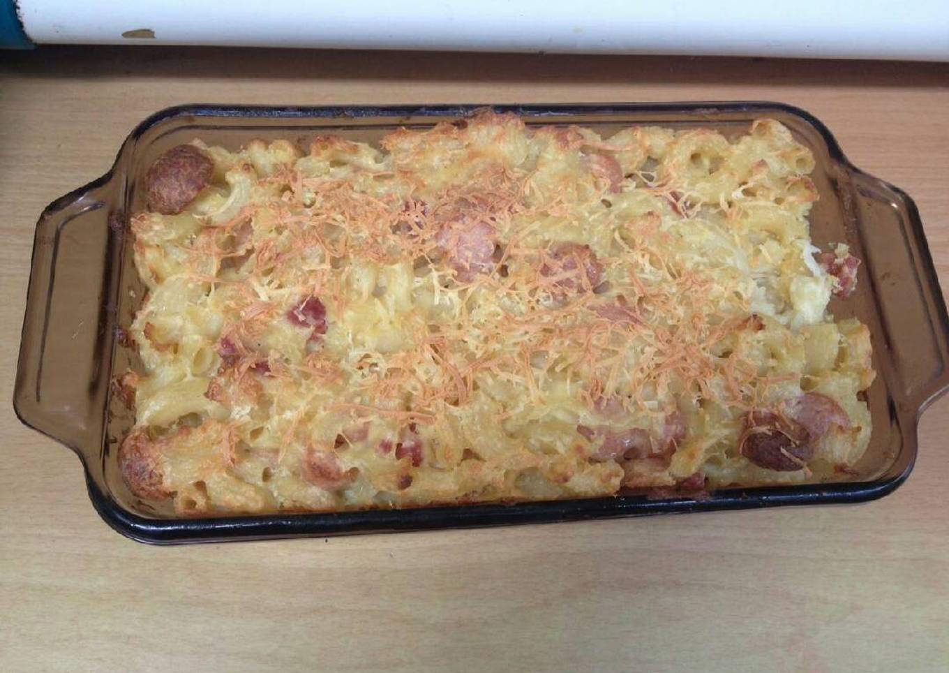 Macaroni panggang simple
