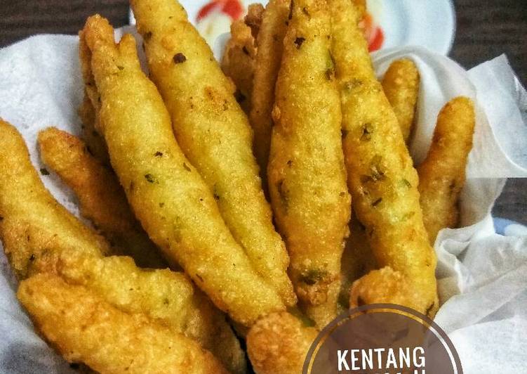 Cara Membuat Kentang keju (tepung kentang) #Selasabisa yang Renyah