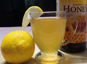 Gambar air honey lemon