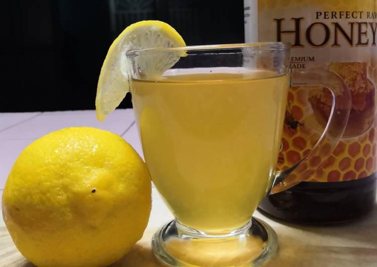 Cara Memasak Minuman Lemon Madu Cepat 3 Bahan Resepi Populer