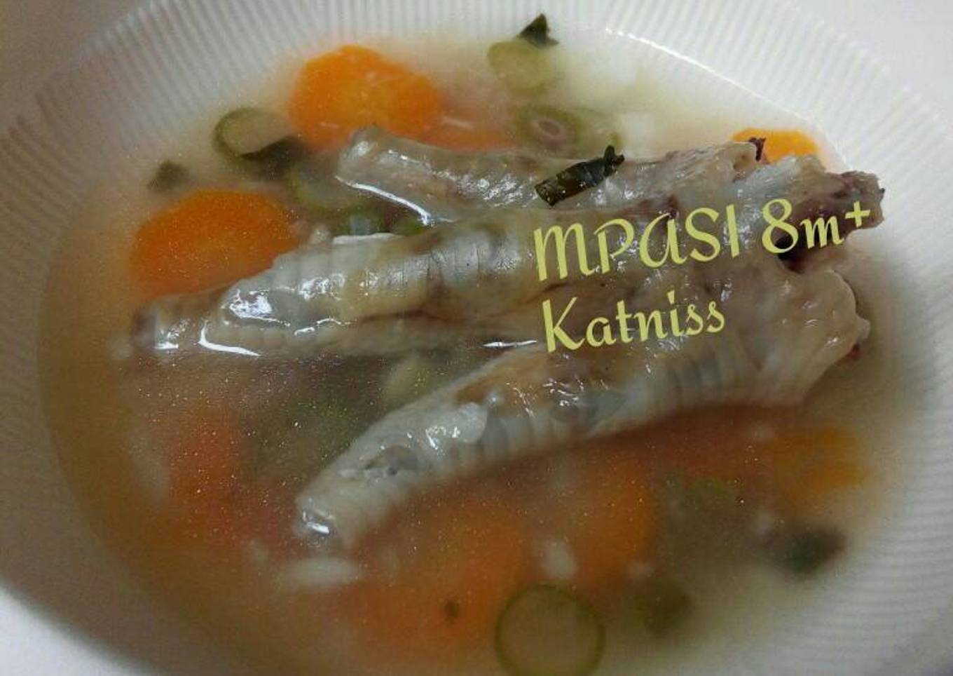Sop Kaldu Ceker Ayam (MPASI 8m+)