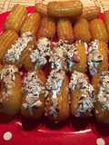Balah El Sham with Cream and Nuts