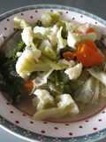 Sop sayuran isi kembang kol