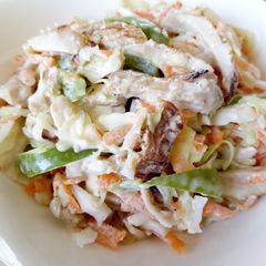 Chicken coleslaw A picture of Chicken coleslaw.