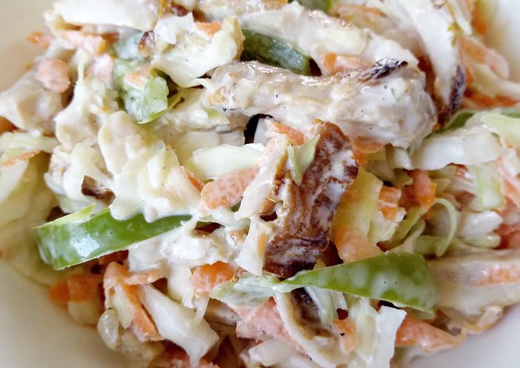 Simple Way to Make Perfect Chicken coleslaw