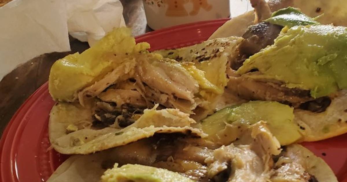 Tacos de pollo frito Receta de Lupita Bernal Mtz Cookpad