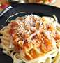 Anti Ribet, Buat Spageti with homemade bolognese saus Enak