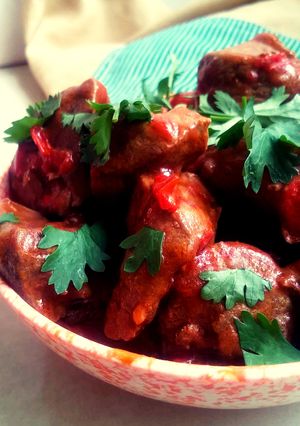 A picture of Maini (beef liver) #localfoodcontest NAIROBI SOUTH.