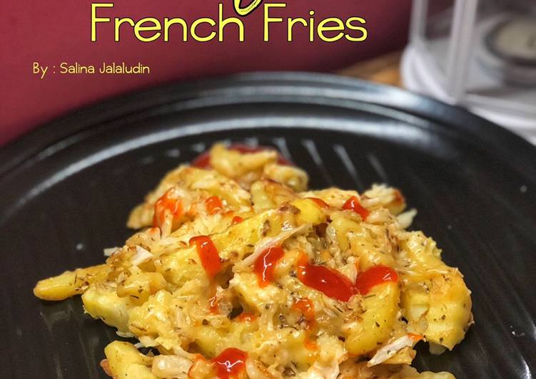 Langkah Langkah Memasak Cheesy French Fries yang Sederhan