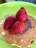 Nutella Strawberry Pancake