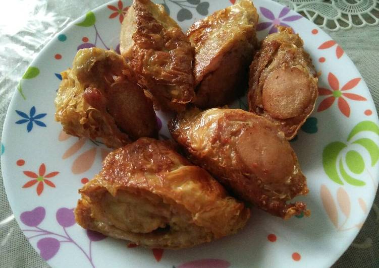 Resep Ngohiong Ayam Sosis Halal yang Sempurna