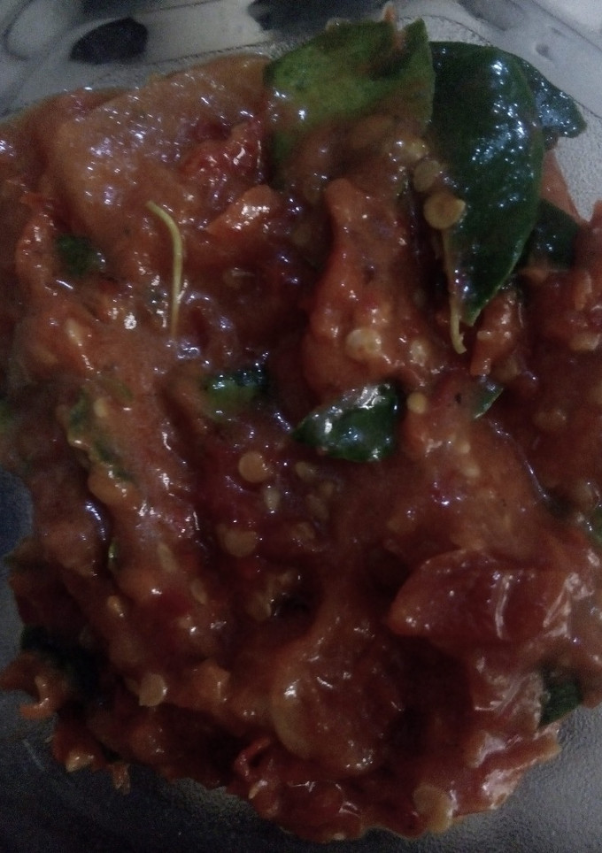 Foto resep Sambal tomat daun jeruk