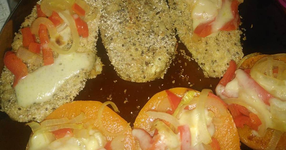 Milanesas De Berenjenas Al Horno Versión Saludable Receta De MAMUCHA ...