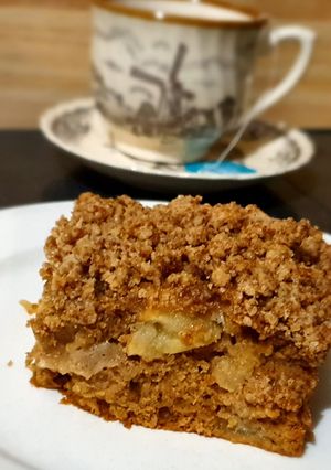 Foto resep Apple Pie Crumble Blondies