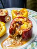 Stuffed Red Capsicum