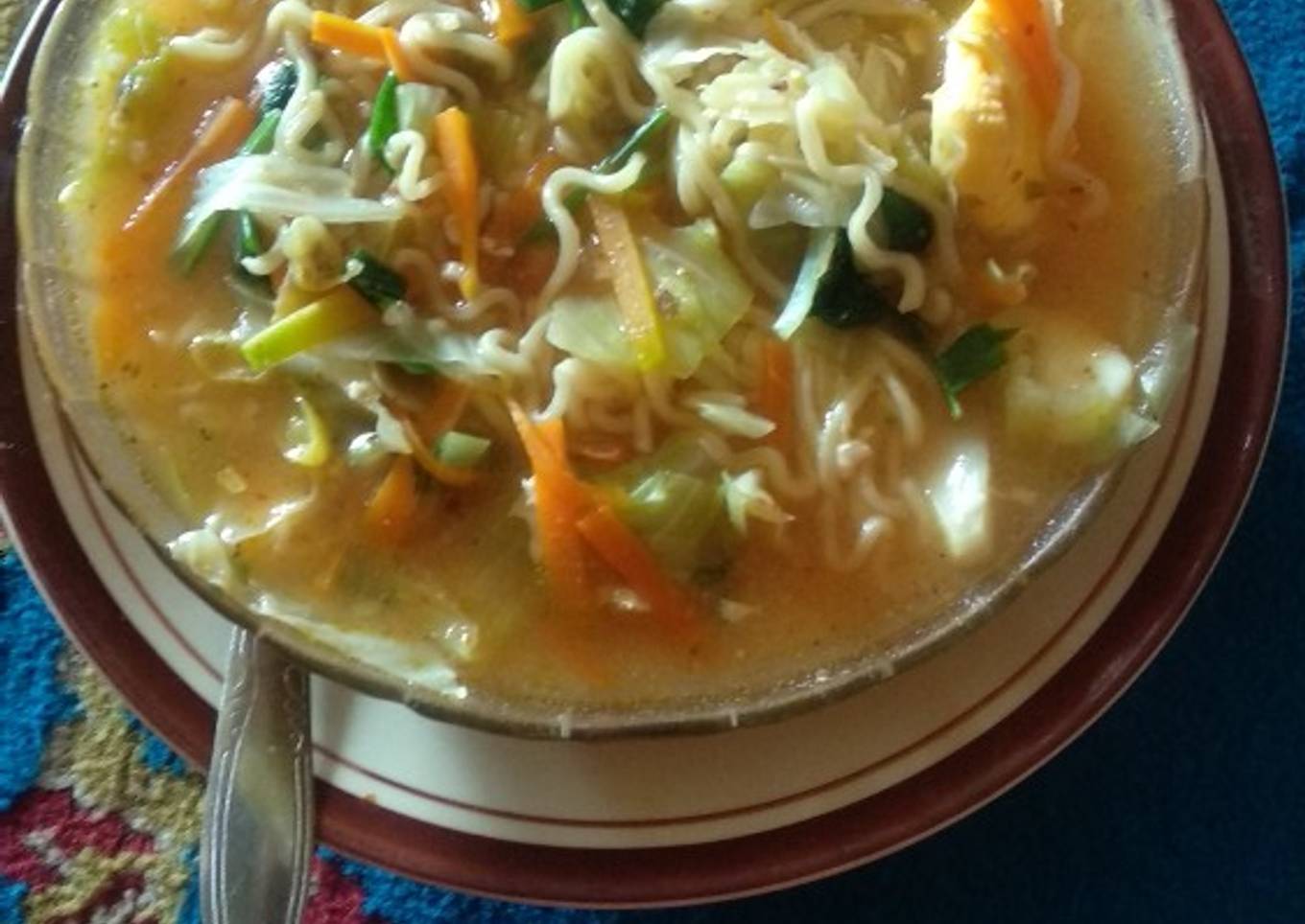 Resep mie instan enak