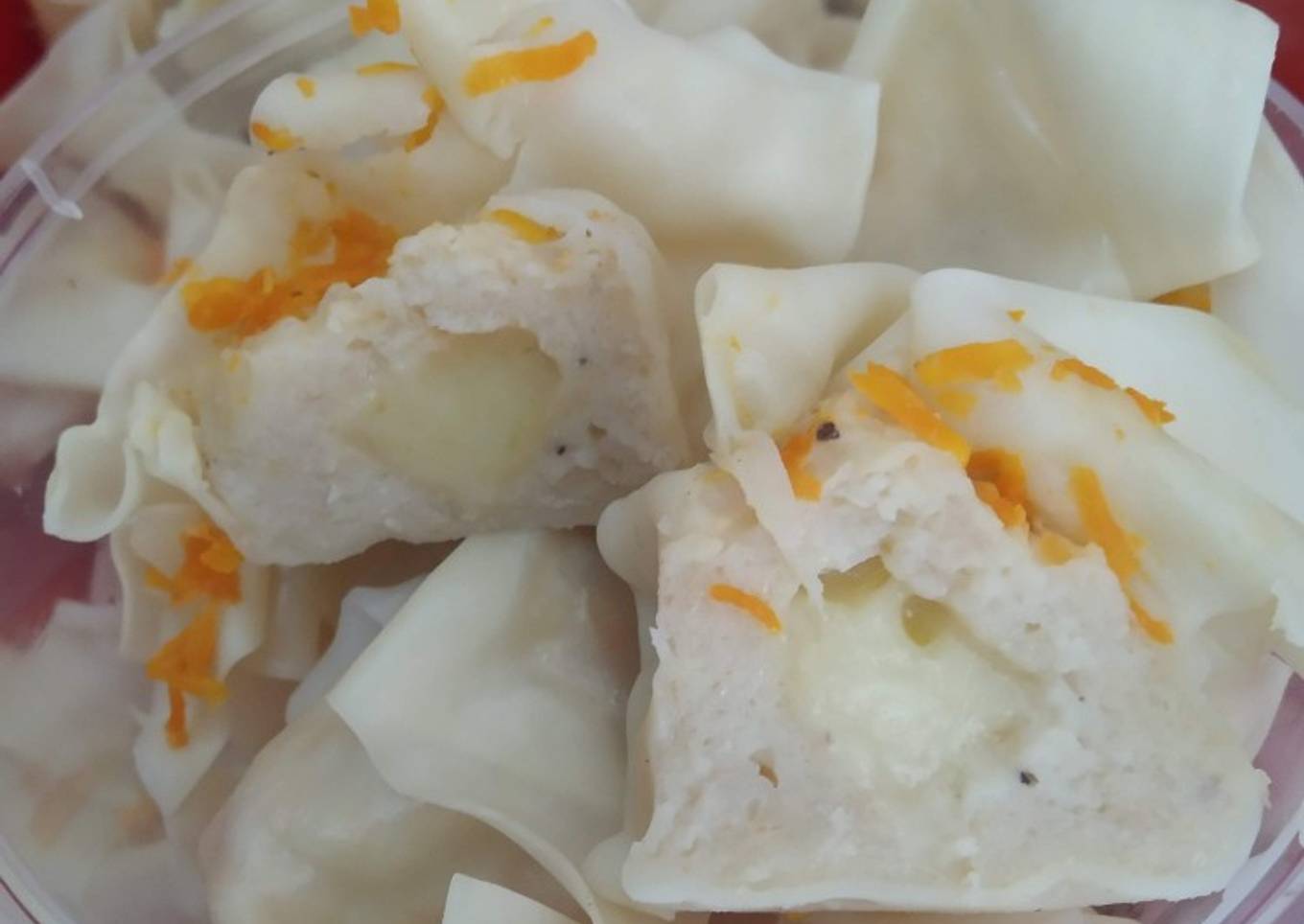 Siomay ayam moza, homemade pake blender 💜 - resep kuliner nusantara