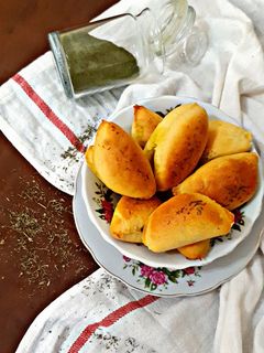 عکسی از دستور پیراشکی گوشت