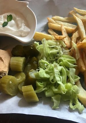 A picture of Chicken Shawarma.