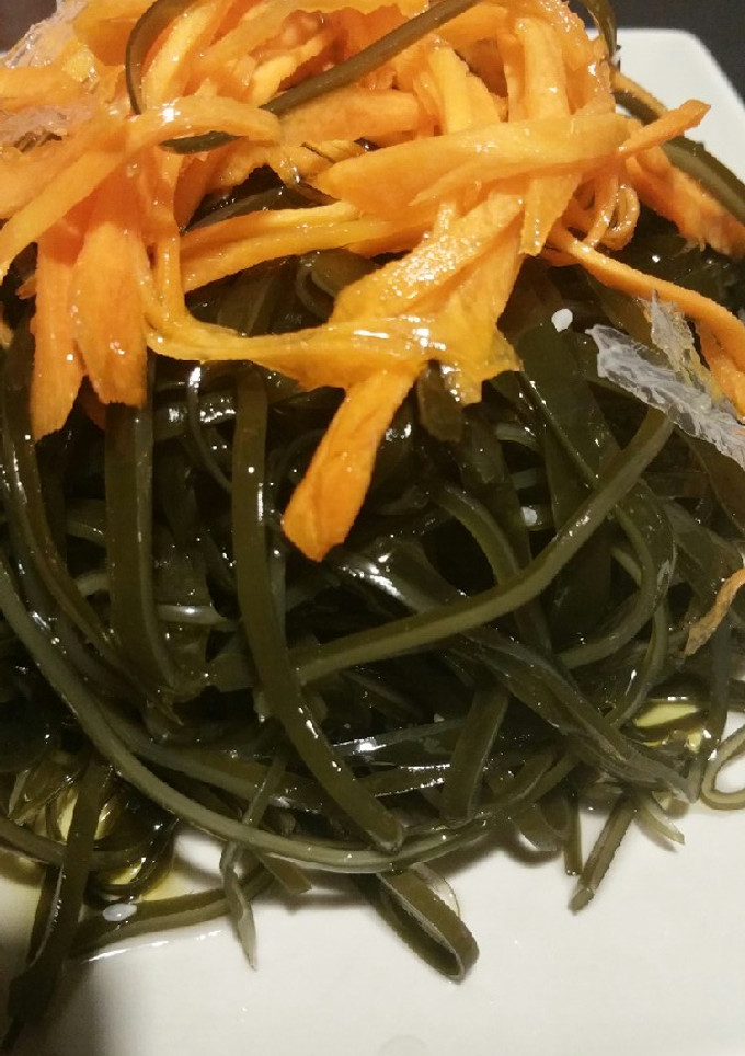 Una foto de Ensalada de algas