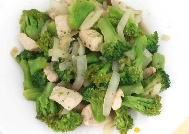 Cara mudah Membuat Ayam Ca Brokoli, Anti Gagal