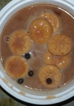 Una foto de Habichuelas con dulce