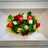 Ensalada de rúcula y canónigos con fresas y parmesano