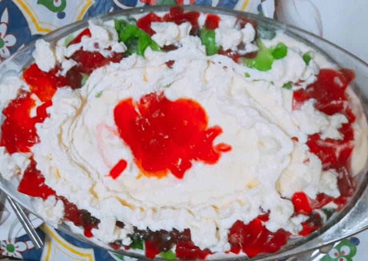 Simple Way to Prepare Perfect Creamy custard trifle