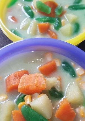 Foto resep Kolak Pelangi