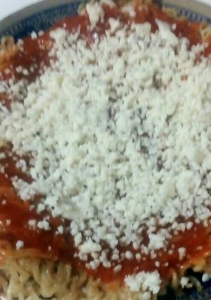 Foto resep Omelet banjir keju