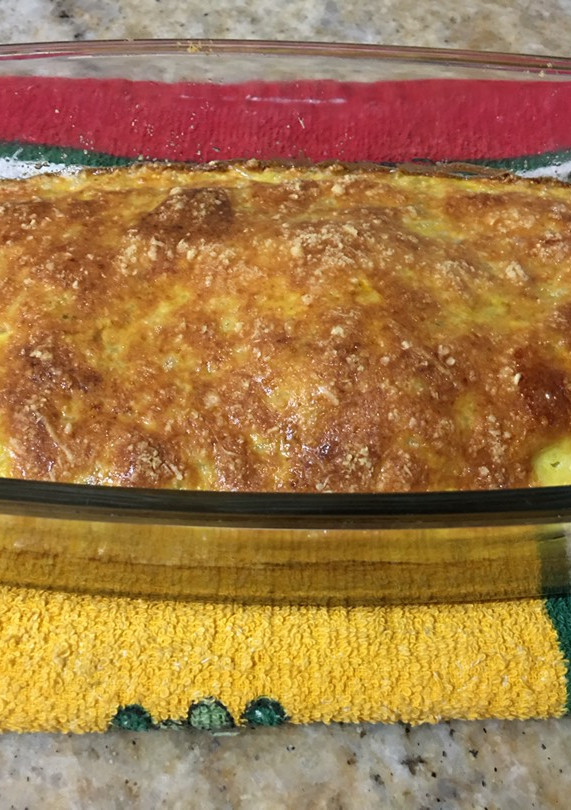 Una foto de Tortilla al horno con relleno del cabutia