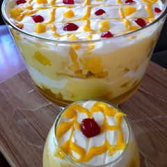 A picture of Mango Trifle.