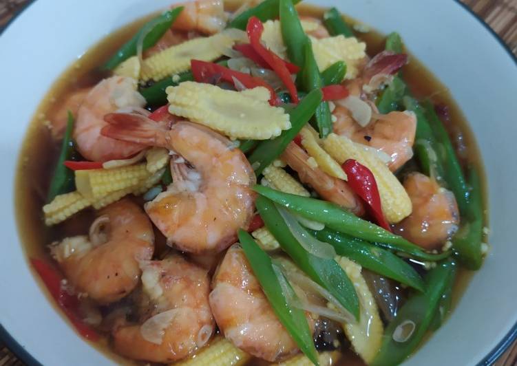 Tumis Udang Buncis