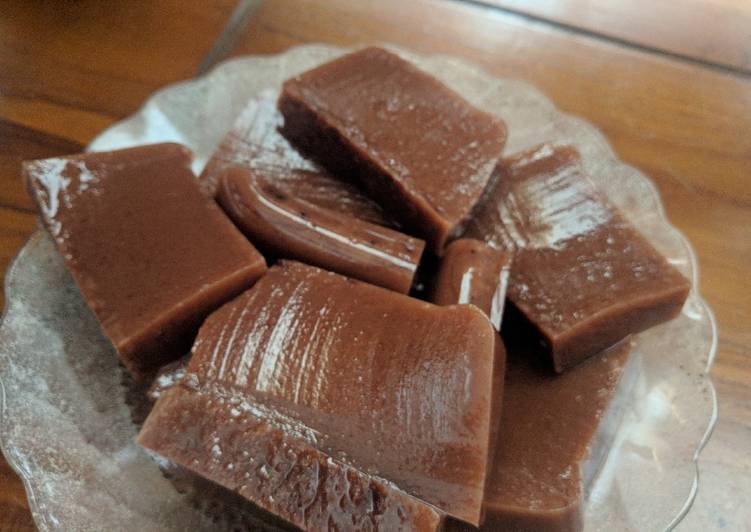 Resep Puding energen cokelat, Sempurna