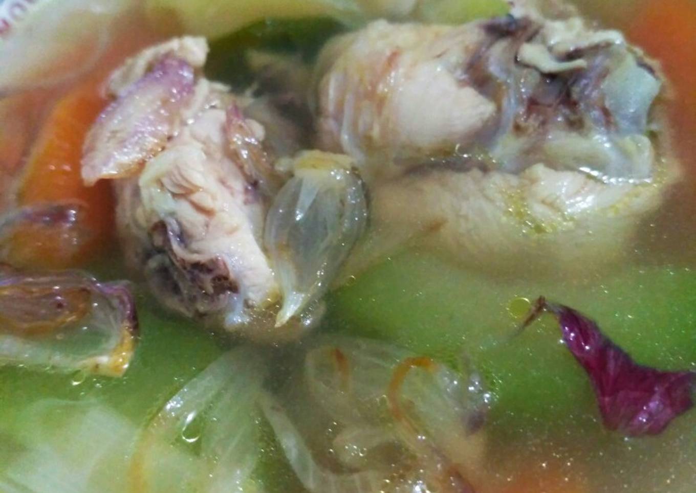 Sop Ayam simpel