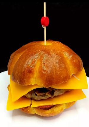 Una foto de Hamburguesa de solomillo de ternera
