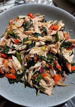 Foto resep Ayam suwir kemangi